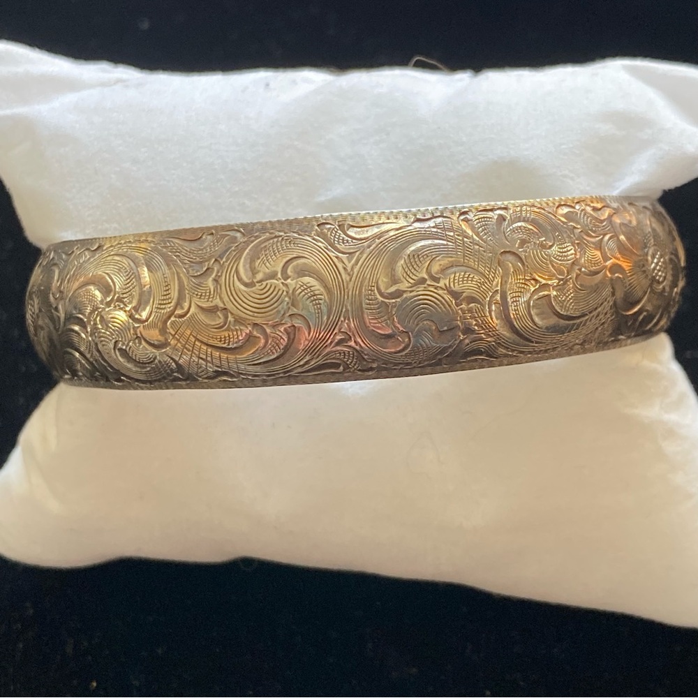 Vintage Sterling Silver Charlie Pattison Signed Bracelet - Picture 7 of 16